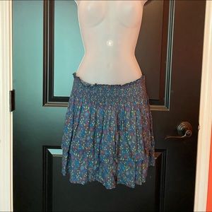 Natural Life Layered Floral Skirt Size M/L